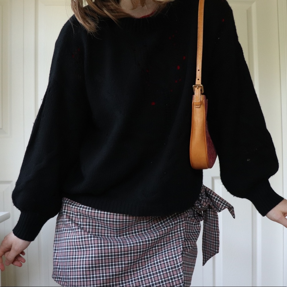 Rowie the Label Soft Puff Sleeve Sweater